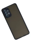 Newface Samsung Galaxy A72 Kılıf Montreal Silikon Kapak - Lacivert