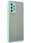 Newface Samsung Galaxy A72 Kılıf Montreal Silikon Kapak - Turkuaz