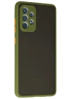 Newface Samsung Galaxy A72 Kılıf Montreal Silikon Kapak - Yeşil