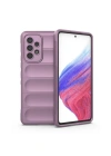 Newface Samsung Galaxy A73 5G Kılıf Optimum Silikon - Mor