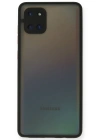 Newface Samsung Galaxy A81 / Note 10 Lite Kılıf Montreal Silikon Kapak - Siyah
