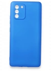 Newface Samsung Galaxy A91 / S10 Lite Kılıf First Silikon - Mavi