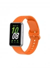 Newface Samsung Galaxy Fit 3 Klasik Kordon - Turuncu