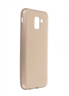 Newface Samsung Galaxy J6 Kılıf First Silikon - Gold