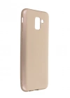 Newface Samsung Galaxy J6 Kılıf First Silikon - Gold
