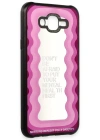 Newface Samsung Galaxy J7 Kılıf Mirror Desenli Kapak - Mirror - 11