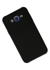Newface Samsung Galaxy J7 Kılıf Nano içi Kadife Silikon - Siyah