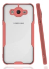 Newface Samsung Galaxy J7 Kılıf Platin Silikon - Pembe