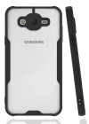 Newface Samsung Galaxy J7 Kılıf Platin Silikon - Siyah