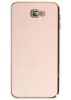 Newface Samsung Galaxy J7 Prime Kılıf Volet Silikon - Pembe