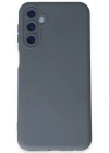 Newface Samsung Galaxy M14 5G Kılıf Nano içi Kadife Silikon - Gri