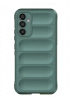 Newface Samsung Galaxy M14 5G Kılıf Optimum Silikon - Koyu Yeşil