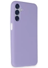 Newface Samsung Galaxy M15 Kılıf First Silikon - Lila