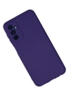 Newface Samsung Galaxy M23 Kılıf Nano içi Kadife Silikon - Mor