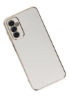 Newface Samsung Galaxy M23 Kılıf Volet Silikon - Beyaz