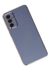 Newface Samsung Galaxy M23 Kılıf Volet Silikon - Mavi