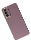 Newface Samsung Galaxy M23 Kılıf Volet Silikon - Mor