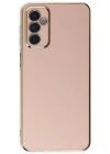 Newface Samsung Galaxy M23 Kılıf Volet Silikon - Pembe