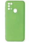 Newface Samsung Galaxy M31 Kılıf First Silikon - Yeşil
