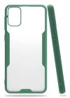Newface Samsung Galaxy M31 Kılıf Platin Silikon - Yeşil