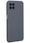 Newface Samsung Galaxy M33 Kılıf Nano içi Kadife Silikon - Gri