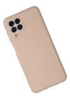 Newface Samsung Galaxy M33 Kılıf Nano içi Kadife Silikon - Pudra
