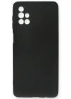Newface Samsung Galaxy M51 Kılıf First Silikon - Siyah