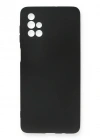 Newface Samsung Galaxy M51 Kılıf First Silikon - Siyah