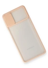 Newface Samsung Galaxy M51 Kılıf Palm Buzlu Kamera Sürgülü Silikon - Pembe