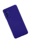 Newface Samsung Galaxy M52 5G Kılıf Nano içi Kadife Silikon - Mor