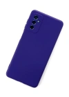 Newface Samsung Galaxy M52 5G Kılıf Nano içi Kadife Silikon - Mor