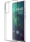 Newface Samsung Galaxy Note 20 Kılıf Lüx Şeffaf Silikon