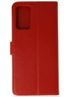 Newface Samsung Galaxy Note 20 Kılıf Trend S Plus Kapaklı Kılıf - Kırmızı