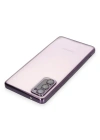 Newface Samsung Galaxy S20 FE Kılıf Razer Lensli Silikon - Mor
