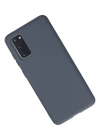 Newface Samsung Galaxy S20 Kılıf Nano içi Kadife Silikon - Gri