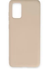Newface Samsung Galaxy S20 Kılıf Nano içi Kadife Silikon - Pudra