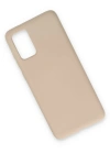 Newface Samsung Galaxy S20 Kılıf Nano içi Kadife Silikon - Pudra