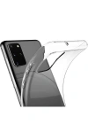 Newface Samsung Galaxy S20 Plus Kılıf Lüx Şeffaf Silikon