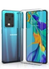 Newface Samsung Galaxy S20 Ultra Kılıf Lüx Şeffaf Silikon