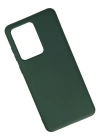 Newface Samsung Galaxy S20 Ultra Kılıf Nano içi Kadife Silikon - Koyu Yeşil
