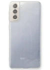 Newface Samsung Galaxy S21 FE Kılıf Lüx Şeffaf Silikon