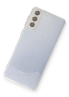 Newface Samsung Galaxy S21 FE Kılıf Lüx Şeffaf Silikon