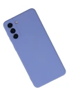 Newface Samsung Galaxy S21 Plus Kılıf Nano içi Kadife Silikon - Lila