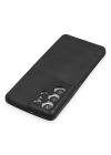 Newface Samsung Galaxy S21 Ultra Kılıf Loop Deri Silikon - Siyah