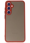 Newface Samsung Galaxy S23 Kılıf Montreal Silikon Kapak - Kırmızı