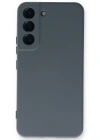 Newface Samsung Galaxy S23 Kılıf Nano içi Kadife Silikon - Gri