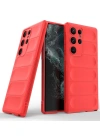 Newface Samsung Galaxy S23 Ultra Kılıf Optimum Silikon - Kırmızı