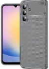 Newface Samsung Galaxy S25 FE Auto Focus Karbon Kapak - Gri