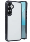 Newface Samsung Galaxy S25 Kılıf Razer Lensli Silikon - Siyah