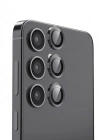 Newface Samsung Galaxy S25 Raze Metal Kamera Lens - Siyah